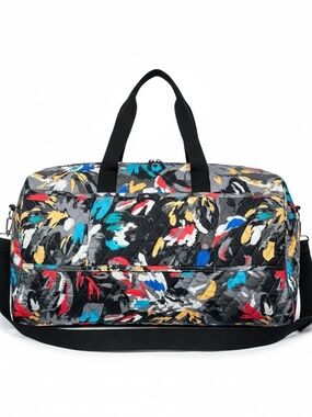 Vera Bradley Quilted Travel Duffle Bag Weekender Carry On
